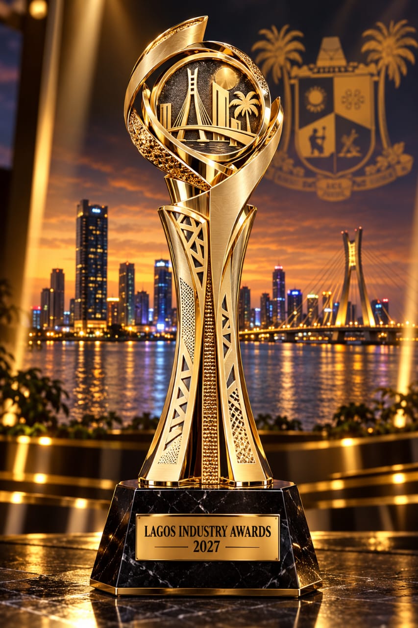 The Lagos Industry Awards trophy